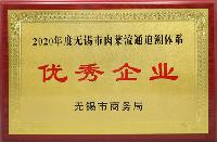 2020年度无锡市肉菜流通追溯体系优秀企业